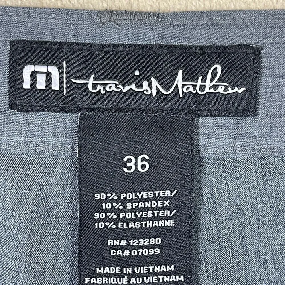 Travis Mathew Shorts Mens 36 Gray Golf Golfing Rugby‎ Preppy Short Adultf